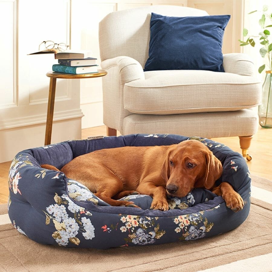 Rosemore Floral Deluxe Dog Bed