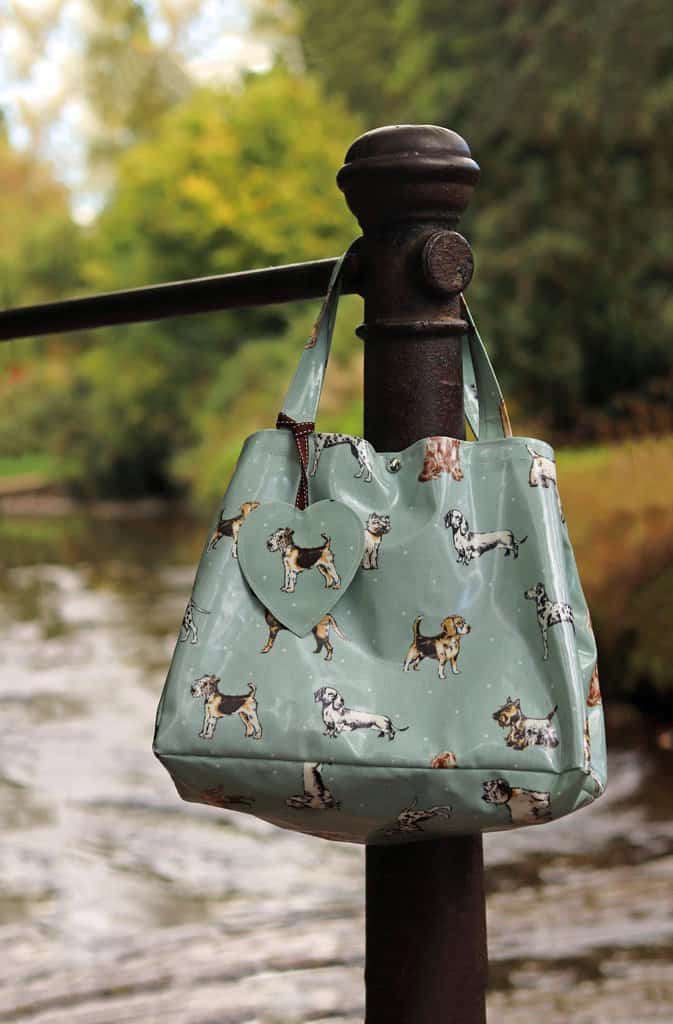 The Cosy Canine Company Oilcloth Shopping Bag