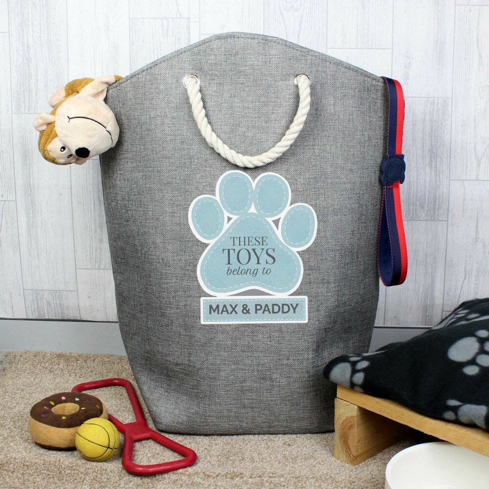 Personalised Dog Toy Bag My Posh Paws