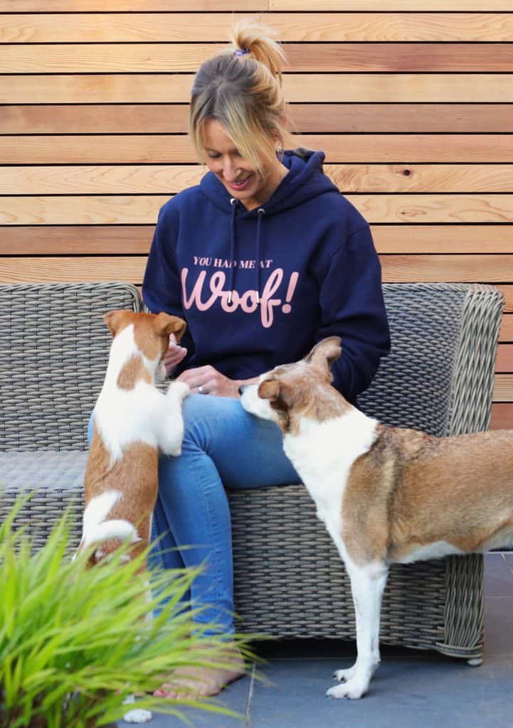 You Had Me At Woof Hoodie Scruffy Little Terrier