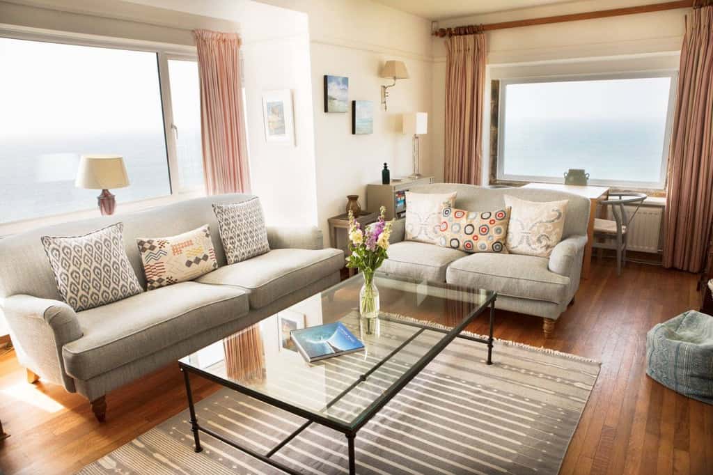 Stylish Cornish Cottages Living Room