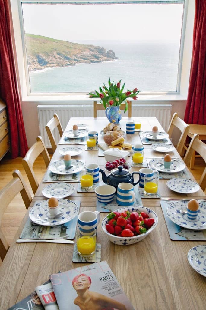 Stylish Cornish Cottages Dining Room