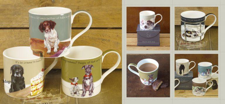 The Little Dog Laughed Mugs