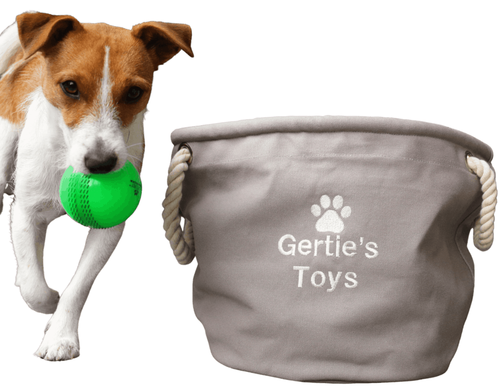 Personalised Dog Toy Storage Bag