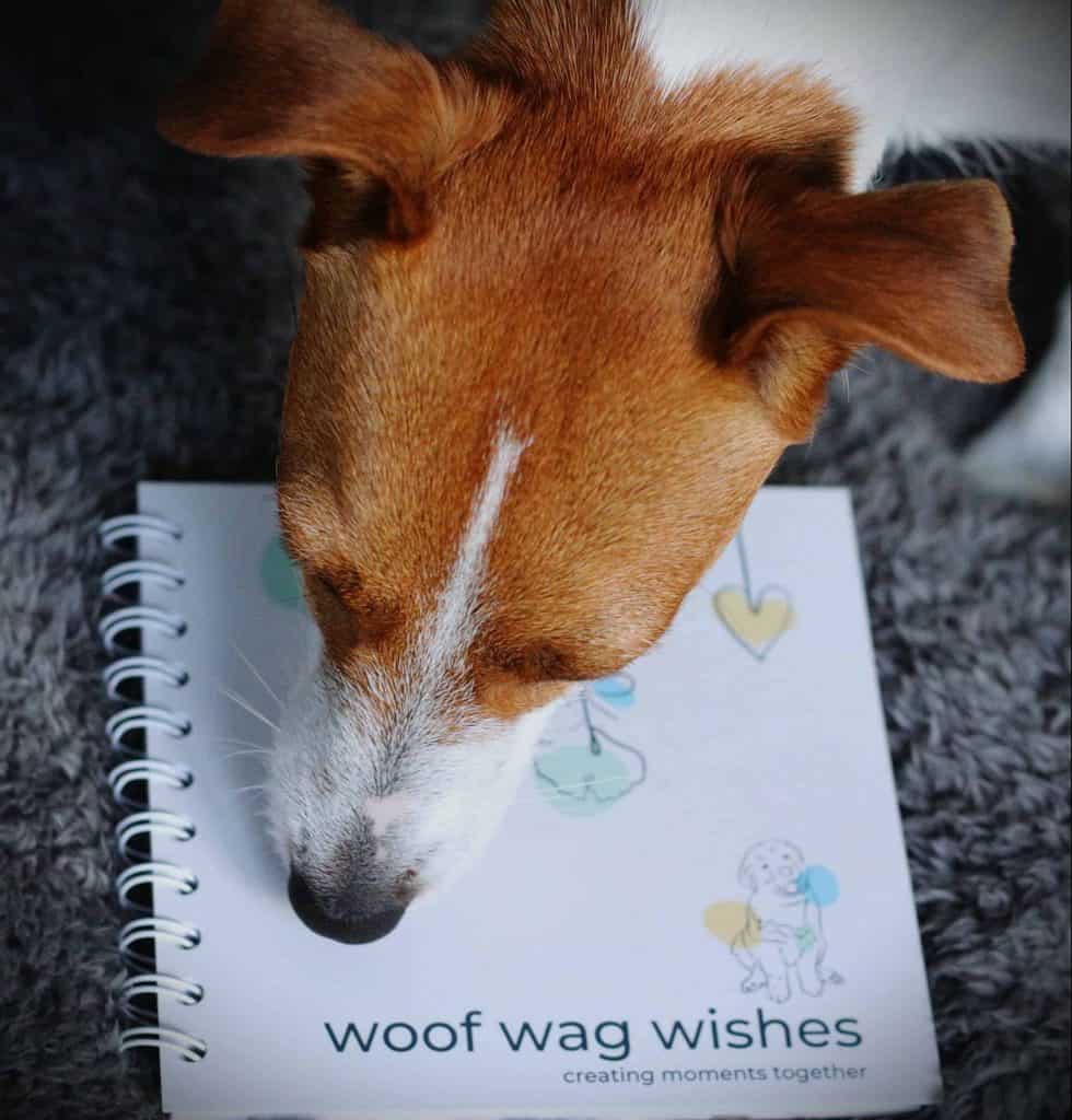 Woofs Wags Wishes Memory Book for Dogs