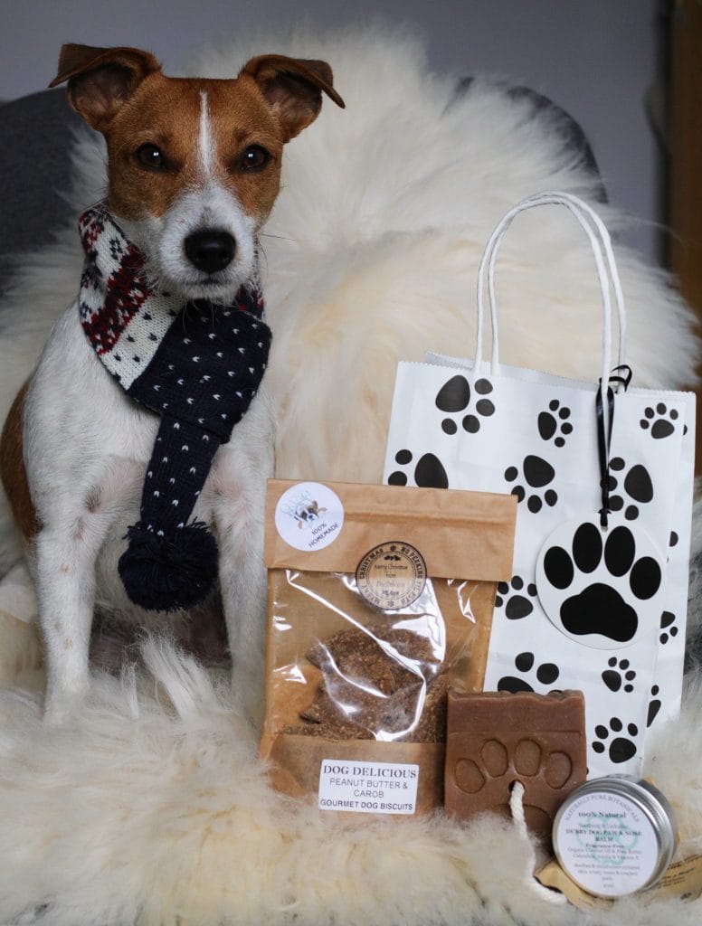Dubby Dog Chriswtmas Gift Bag form Naturally Pure Botanicals
