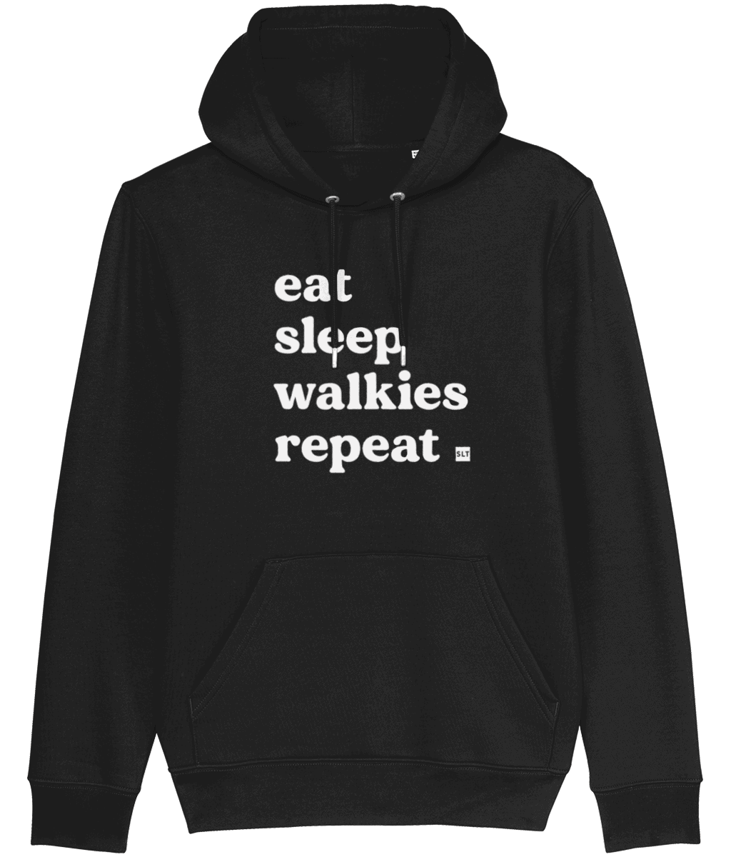 Eat Sleep Walkies Repeat Unisex Hoodie