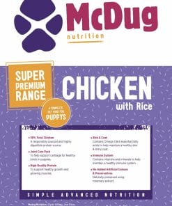 Super Premium Chicken and Rice (Puppy)