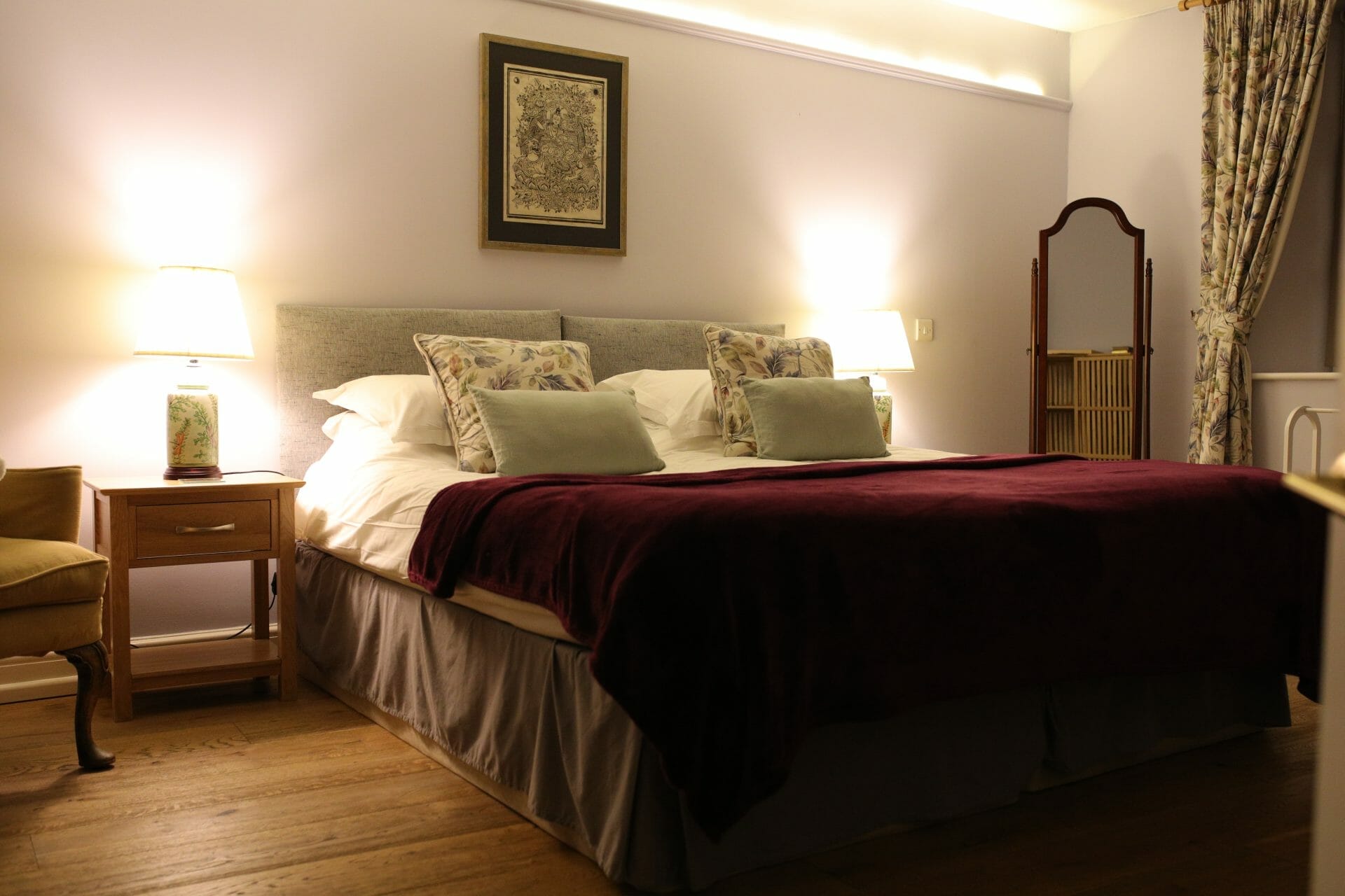 Master Bedroom at Cossington Park
