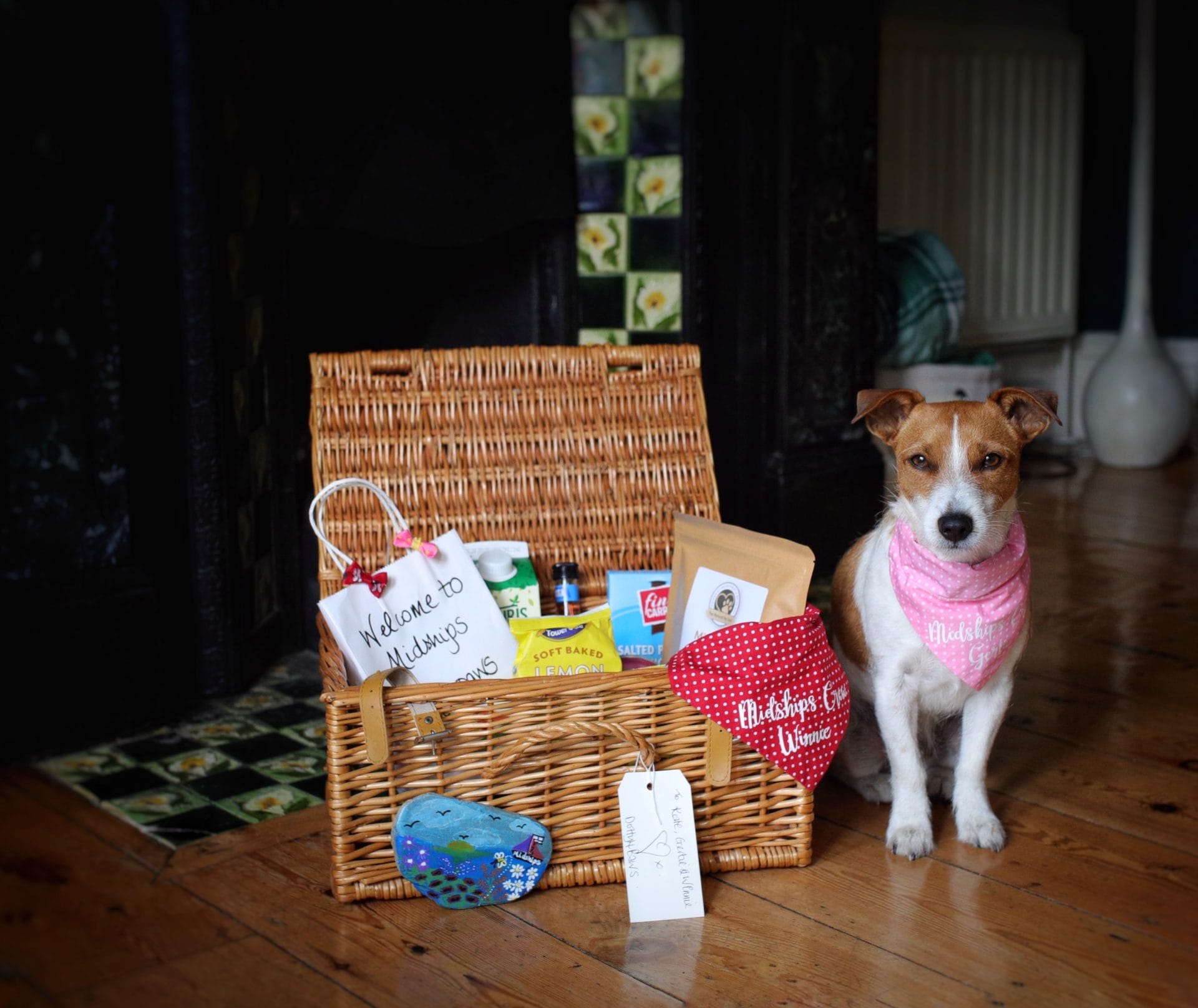 Welcome Hamper at Midships Holiday Home